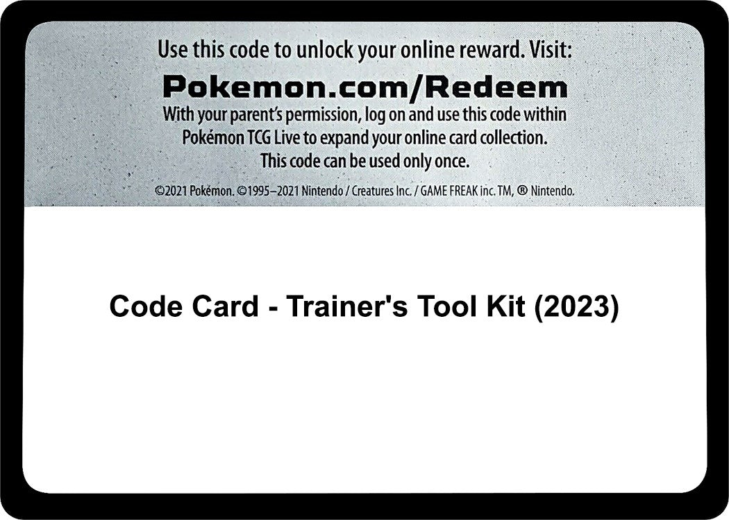 Image for Code Card - Trainer's Tool Kit (2023) (Miscellaneous Cards & Products) - Pokemon