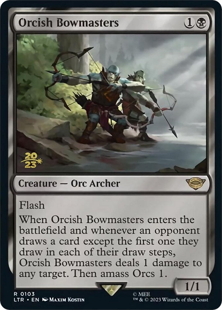 Image for Orcish Bowmasters (103) (Prerelease Cards) - Magic: The Gathering