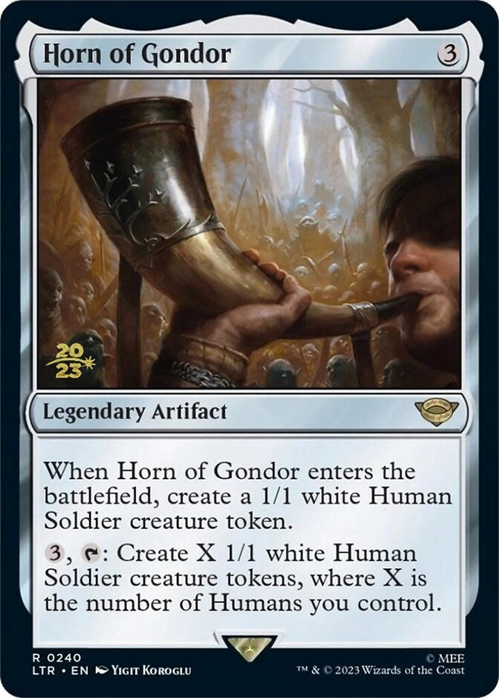 Image for Horn of Gondor (240) (Prerelease Cards) - Magic: The Gathering