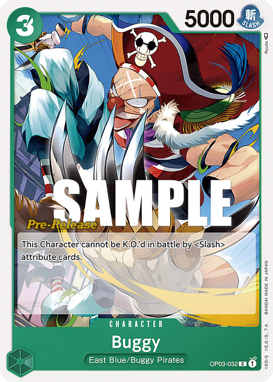 Image for Buggy (032) (OP03-032) (Pillars of Strength Pre-Release Cards) - One Piece Card Game