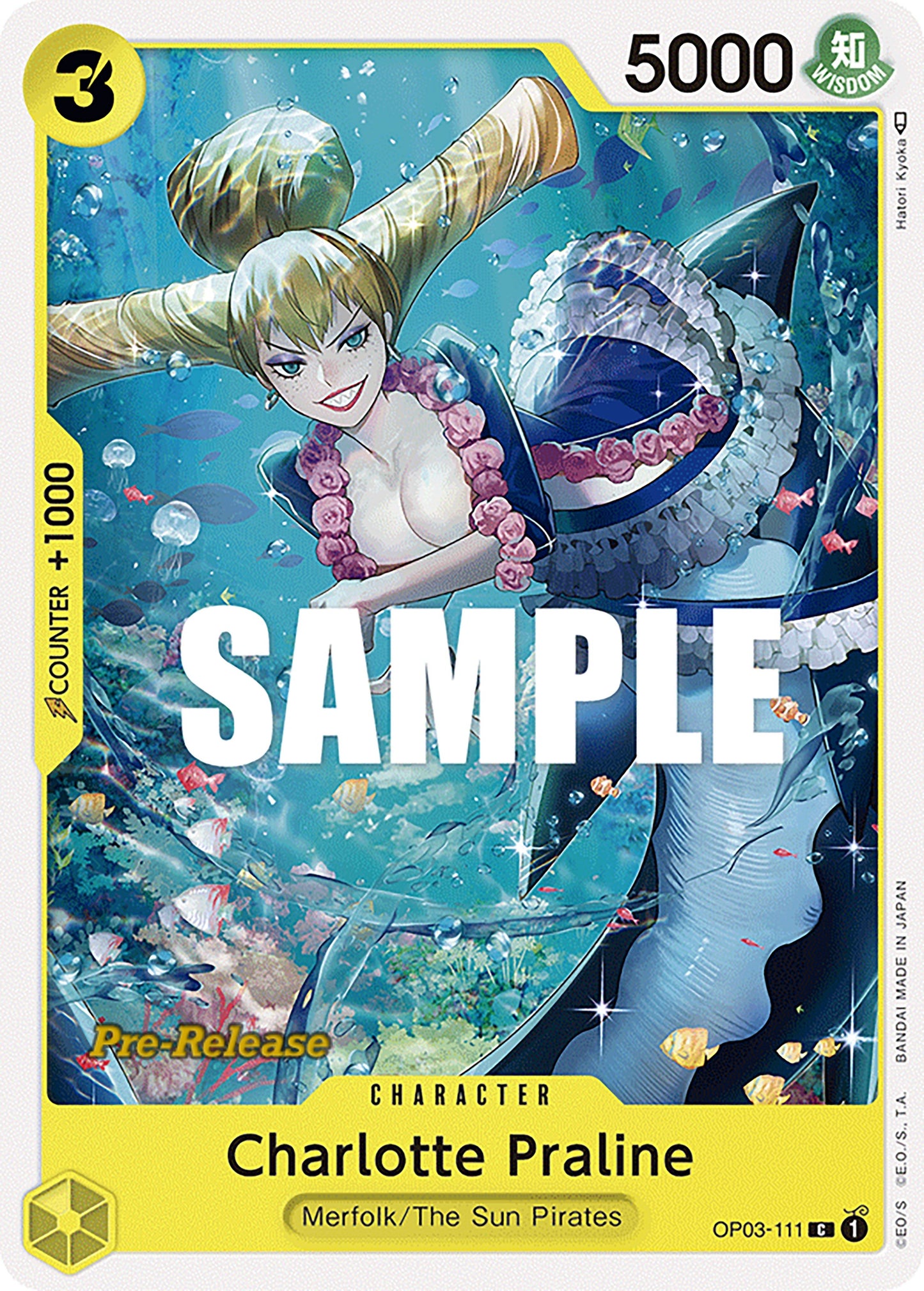 Image for Charlotte Praline (OP03-111) (Pillars of Strength Pre-Release Cards) - One Piece Card Game