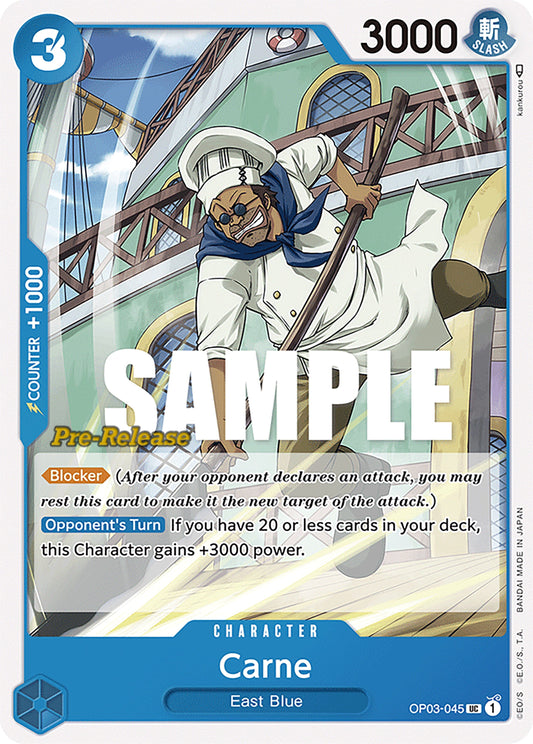 Image for Carne (OP03-045) (Pillars of Strength Pre-Release Cards) - One Piece Card Game