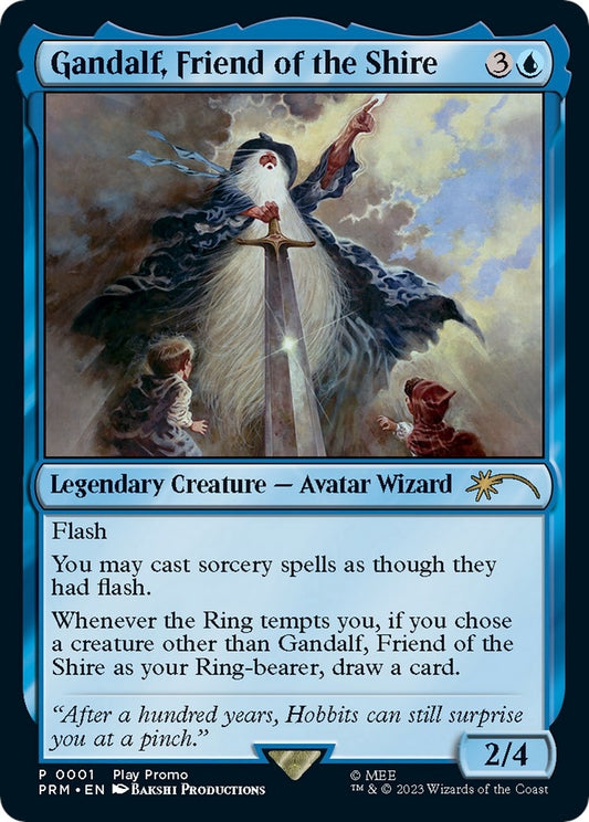 Image for Gandalf, Friend of the Shire (1) (Play Promos) - Magic: The Gathering