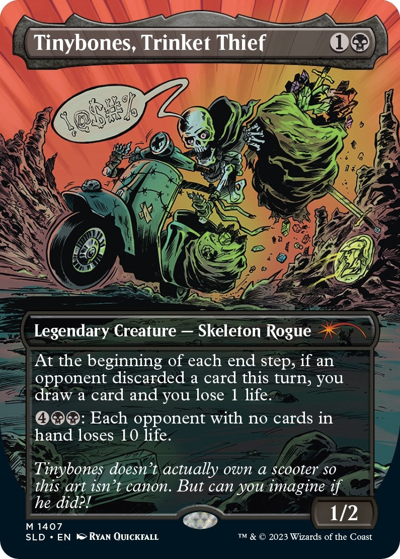 Image for Tinybones, Trinket Thief (1407) (Secret Lair Drop Series) - Magic: The Gathering