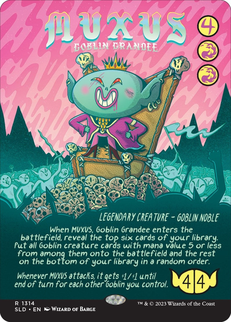Image for Muxus, Goblin Grandee (1314) (Secret Lair Drop Series) - Magic: The Gathering