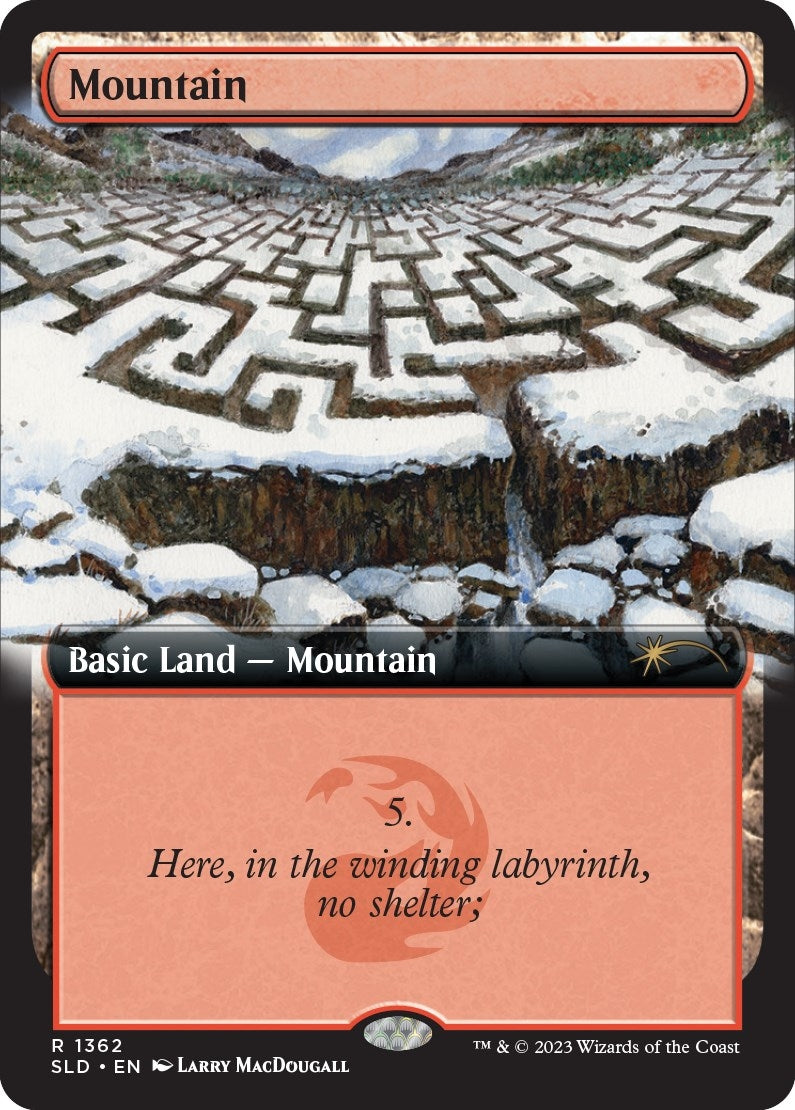 Image for Mountain (1362) (1362) (Secret Lair Drop Series) - Magic: The Gathering