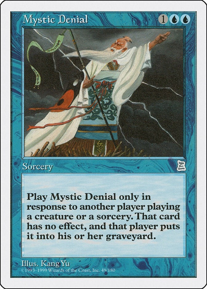 Image for Mystic Denial (49) (Portal Three Kingdoms) - Magic: The Gathering