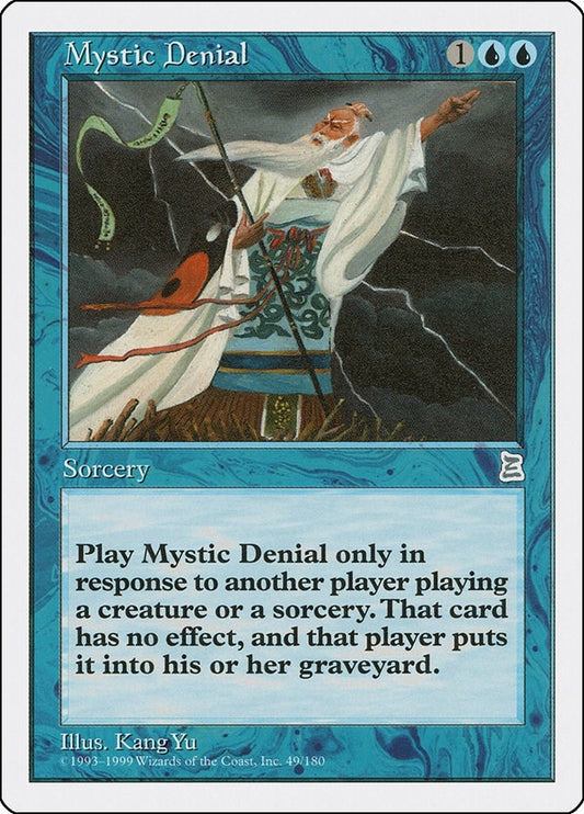 Image for Mystic Denial (49) (Portal Three Kingdoms) - Magic: The Gathering
