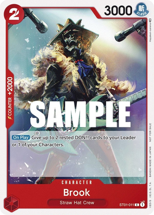Image for Brook (Tournament Pack Vol. 4) (ST01-011) (One Piece Promotion Cards) - One Piece Card Game