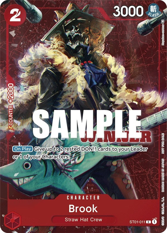 Image for Brook (Winner Pack Vol. 4) (ST01-011) (One Piece Promotion Cards) - One Piece Card Game