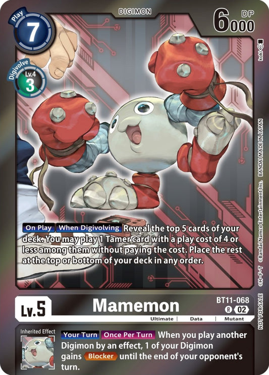 Image for Mamemon (Event Pack 5) (BT11-068 R) (Dimensional Phase) - Digimon Card Game