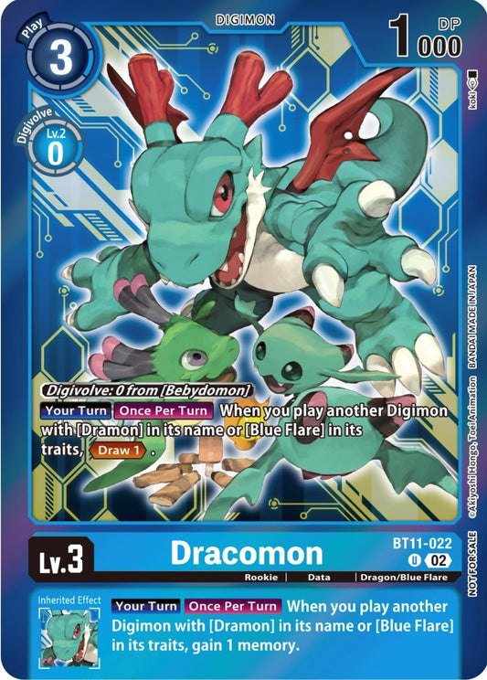 Image for Dracomon (Event Pack 5) (BT11-022 U) (Dimensional Phase) - Digimon Card Game