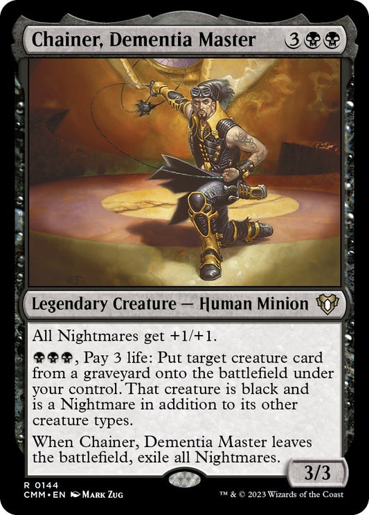 Image for Chainer, Dementia Master (144) (Commander Masters) - Magic: The Gathering