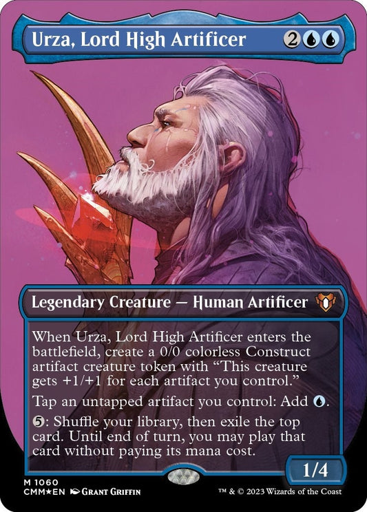 Image for Urza, Lord High Artificer (Textured Foil) (1060) (Commander Masters) - Magic: The Gathering