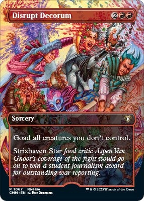 Image for Disrupt Decorum (1067) (Launch Party & Release Event Promos) - Magic: The Gathering
