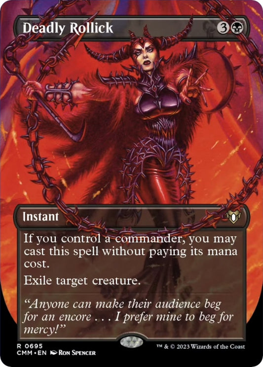 Image for Deadly Rollick (Borderless) (695) (Commander Masters) - Magic: The Gathering