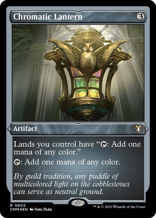 Image for Chromatic Lantern (Foil Etched) (602) (Commander Masters) - Magic: The Gathering