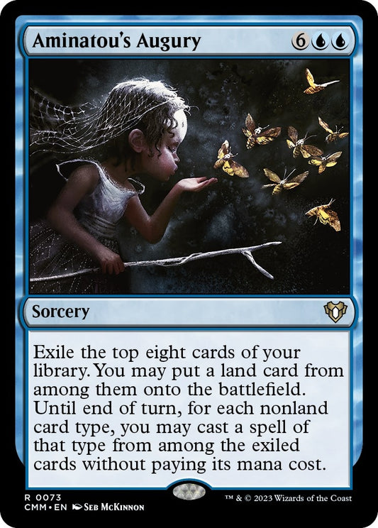 Image for Aminatou's Augury (73) (Commander Masters) - Magic: The Gathering