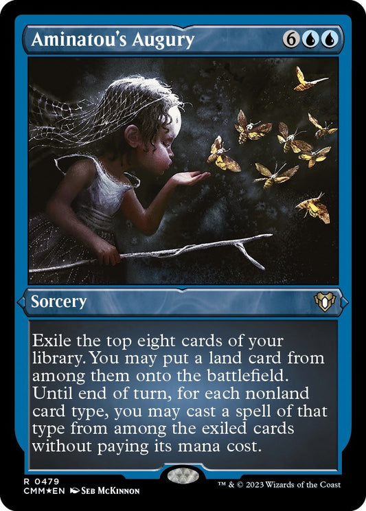 Image for Aminatou's Augury (Foil Etched) (479) (Commander Masters) - Magic: The Gathering