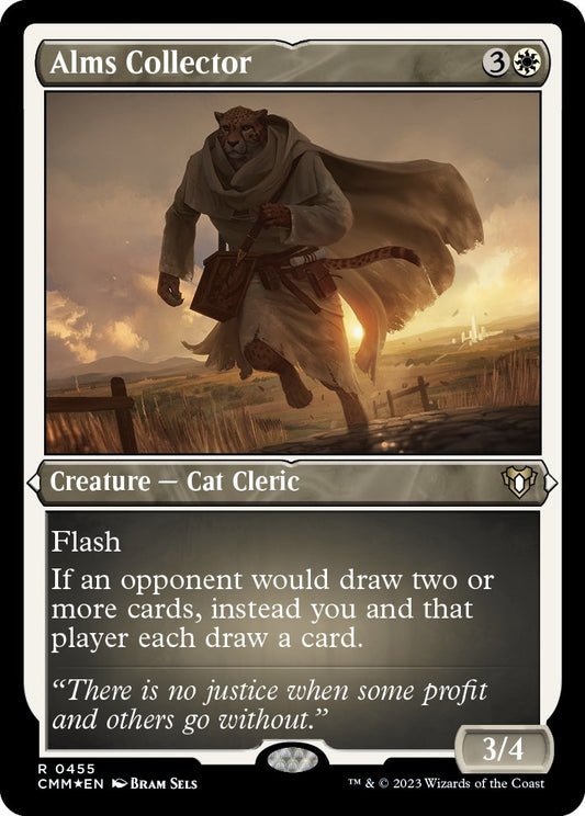 Image for Alms Collector (Foil Etched) (455) (Commander Masters) - Magic: The Gathering