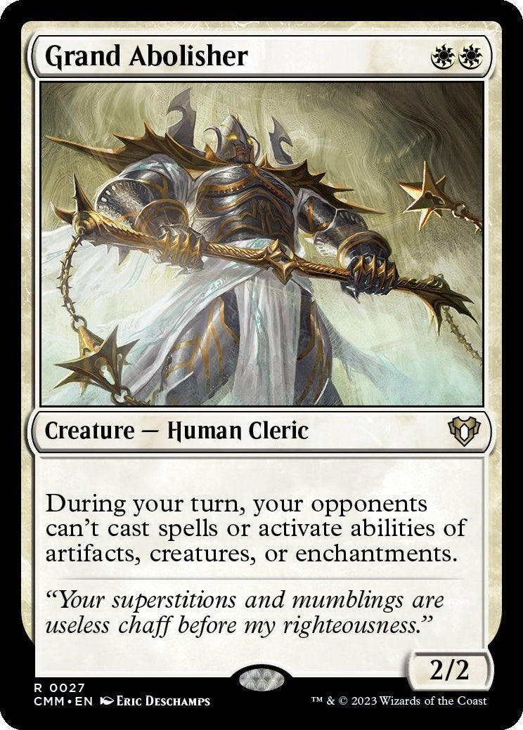 Image for Grand Abolisher (27) (Commander Masters) - Magic: The Gathering