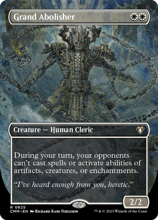 Image for Grand Abolisher (Borderless) (625) (Commander Masters) - Magic: The Gathering