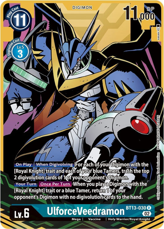Image for UlforceVeedramon (Alternate Art) (BT13-030 R) (Versus Royal Knights) - Digimon Card Game