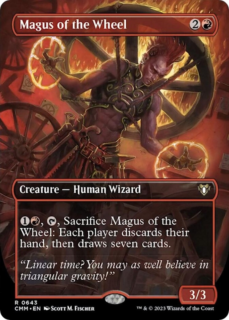 Image for Magus of the Wheel (Borderless) (643) (Commander Masters) - Magic: The Gathering