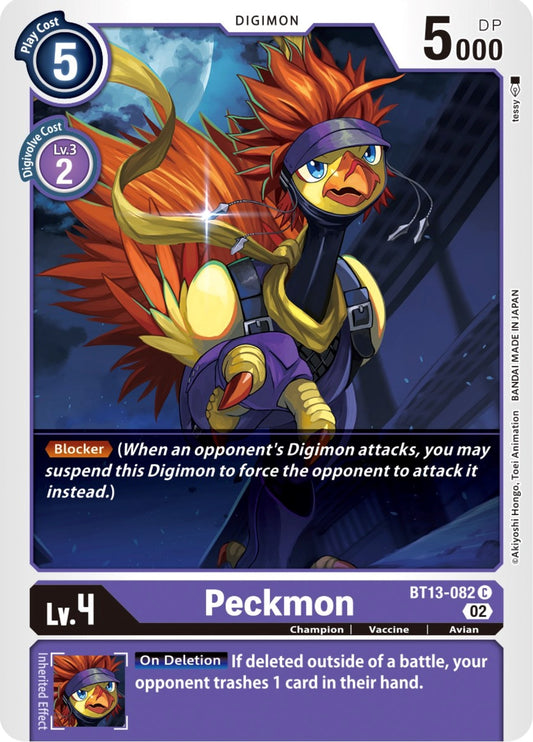 Image for Peckmon (BT13-082 C) (Versus Royal Knights) - Digimon Card Game