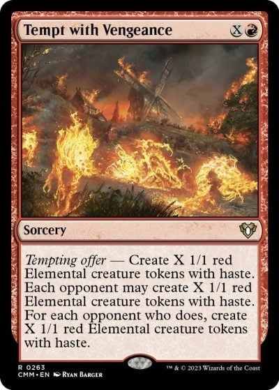 Image for Tempt with Vengeance (263) (Commander Masters) - Magic: The Gathering
