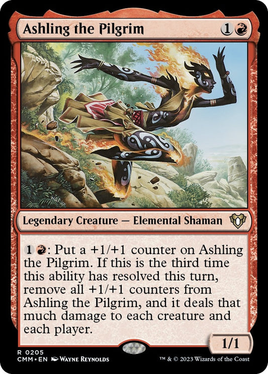 Image for Ashling the Pilgrim (205) (Commander Masters) - Magic: The Gathering