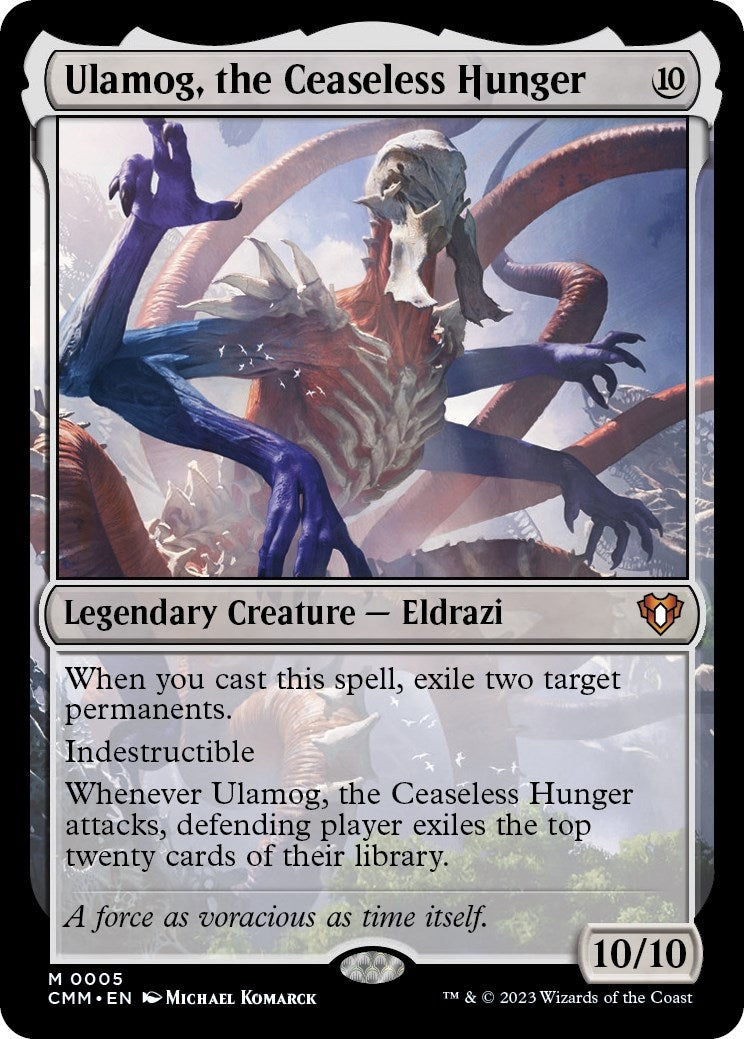 Image for Ulamog, the Ceaseless Hunger (5) (Commander Masters) - Magic: The Gathering