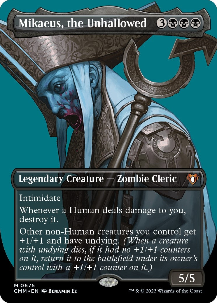 Image for Mikaeus, the Unhallowed (Borderless) (675) (Commander Masters) - Magic: The Gathering