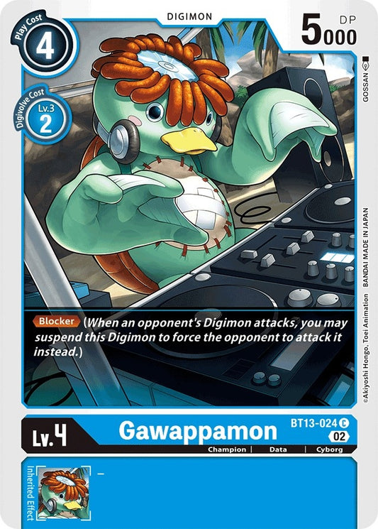 Image for Gawappamon (BT13-024 C) (Versus Royal Knights) - Digimon Card Game