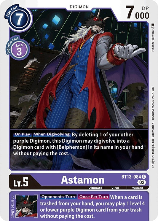 Image for Astamon (BT13-084 C) (Versus Royal Knights) - Digimon Card Game