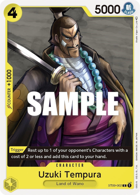Image for Uzuki Tempura (ST09-002) (Starter Deck 9: Yamato) - One Piece Card Game