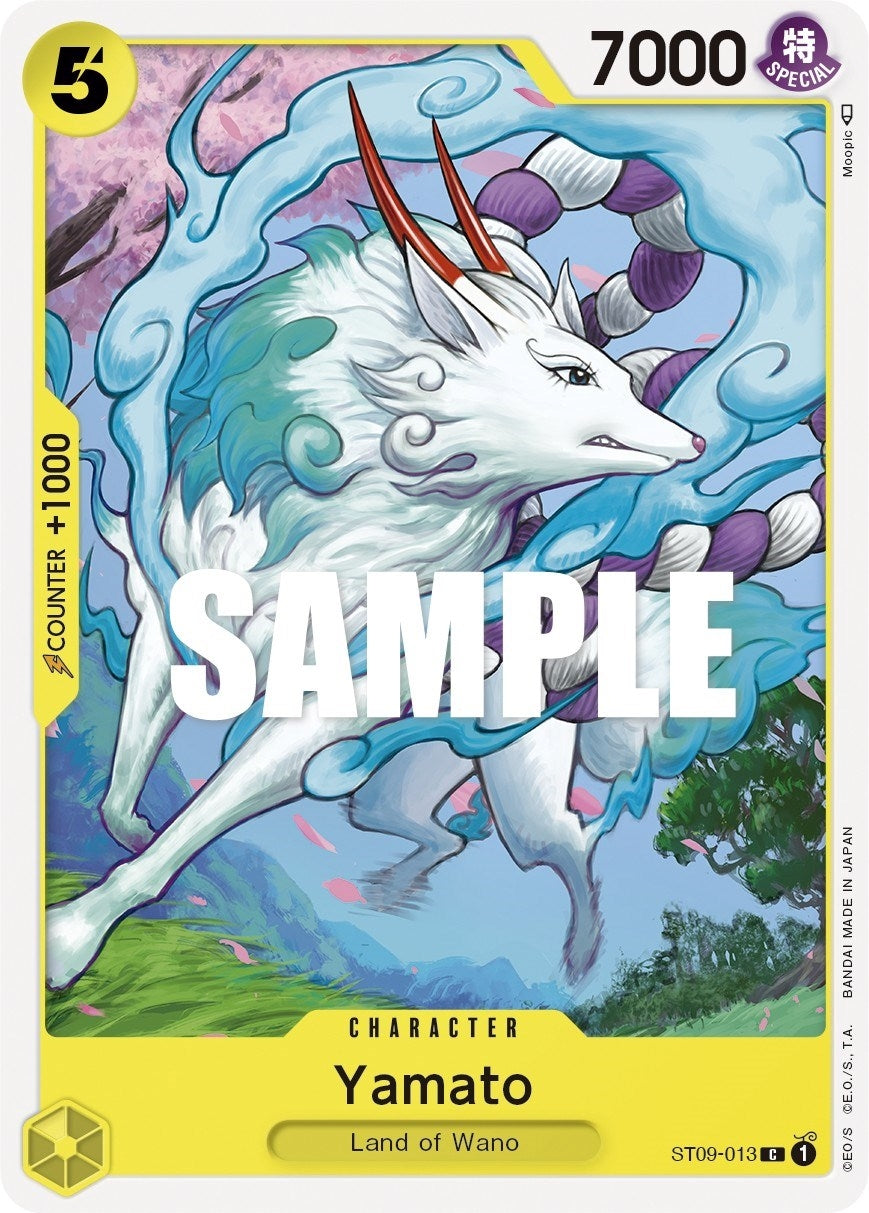 Image for Yamato (013) (ST09-013) (Starter Deck 9: Yamato) - One Piece Card Game