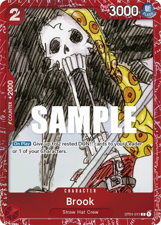 Image for Brook (Premium Card Collection -ONE PIECE FILM RED Edition-) (ST01-011) (One Piece Promotion Cards) - One Piece Card Game