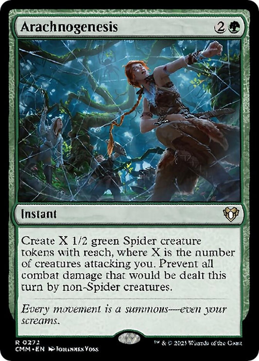 Image for Arachnogenesis (272) (Commander Masters) - Magic: The Gathering