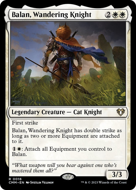 Image for Balan, Wandering Knight (16) (Commander Masters) - Magic: The Gathering