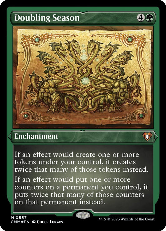 Image for Doubling Season (Foil Etched) (557) (Commander Masters) - Magic: The Gathering