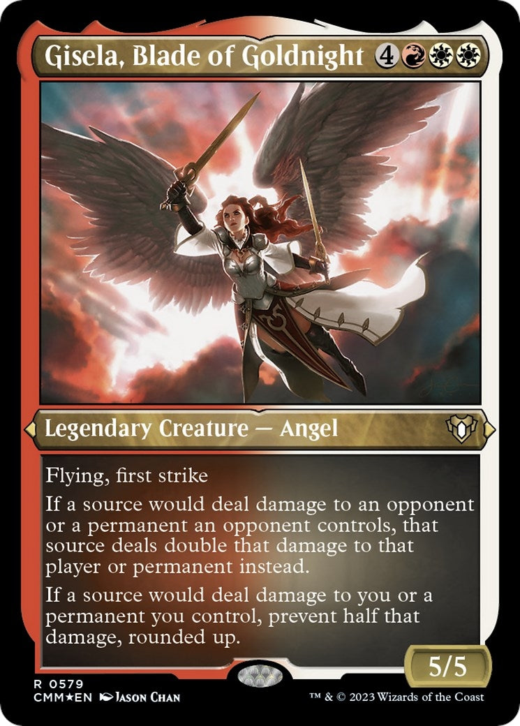 Image for Gisela, Blade of Goldnight (Foil Etched) (579) (Commander Masters) - Magic: The Gathering