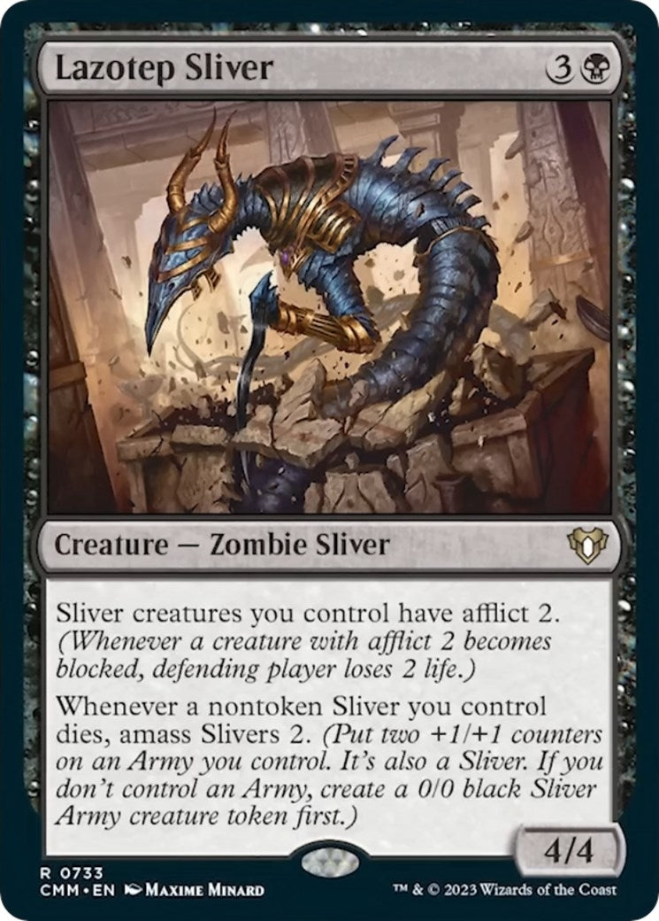 Image for Lazotep Sliver (733) (Commander Masters) - Magic: The Gathering