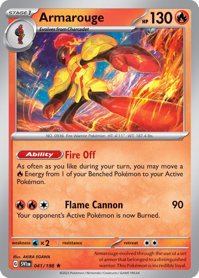Image for Armarouge - 041/198 (Line Holo) (041/198) (Miscellaneous Cards & Products) - Pokemon