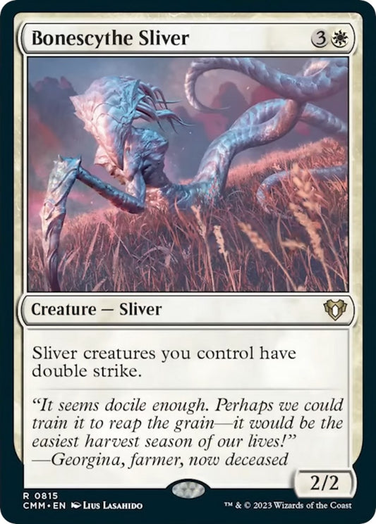 Image for Bonescythe Sliver (815) (Commander Masters) - Magic: The Gathering