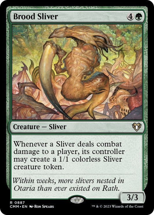 Image for Brood Sliver (887) (Commander Masters) - Magic: The Gathering