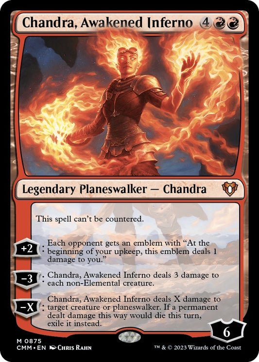 Image for Chandra, Awakened Inferno (875) (Commander Masters) - Magic: The Gathering