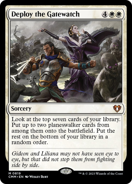 Image for Deploy the Gatewatch (819) (Commander Masters) - Magic: The Gathering