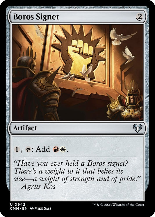 Image for Boros Signet (942) (Commander Masters) - Magic: The Gathering