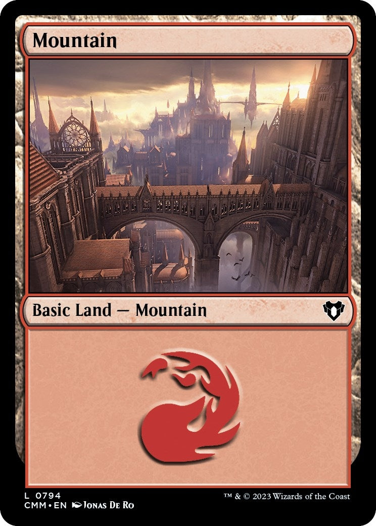 Image for Mountain (0794) (794) (Commander Masters) - Magic: The Gathering